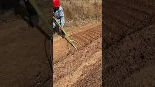 Planting prep just got 3x faster! #Gardening #Agriculture #SmartFarming #BackyardGarden #ToolDesign