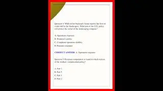 Georgia Property and Casualty Insurance Exam Questions and Answers