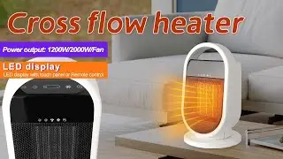 750w/1500w mini led display touch panel heater,China factory price,CE approved,remote control,OEM.