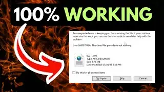 Error 0x8007016A The cloud file provider is not running On Windows 11 FIXED