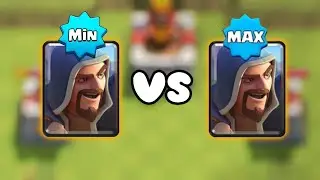 1 Level Wizard vs 15 Level Wizard in Clash Royale