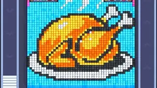 Pixel Flow Level 1128 Hard Soulution Walkthrough Chicken