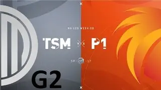 TSM vs P1 Game 2 Highlights - 2017 NALCS SPRING SPLIT - WEEK 9 DAY 3