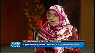 Diyanet Sen - G&ouml;zden Ka&ccedil;anlar - 28 Şubat'ta Yaşananlar - Kanal A - Safinaz Khan - 2