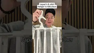 Japan&rsquo;s 8-shirt hanger is ridiculous (no stretched tees)