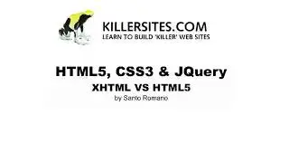 Front end Development HTML5 (Introduction): 049 XHTML vs HTML5