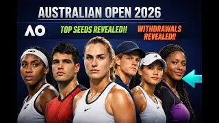 Australian Open 2026: Top Seeds, Dark Horses & Major Withdrawals EXPOSED!