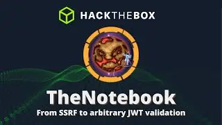 SSRF, arbitrary JWT validation & runc privilege escalation | TheNotebook @ HackTheBox