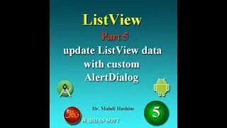 part 5 update data in listview in android studio