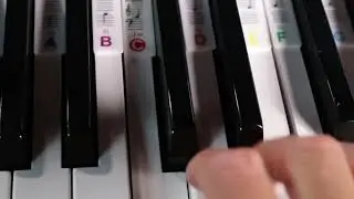 Piano Note Stickers review. Removable Silicone Strip, Solf&egrave;ge & Letter System [LINK IN DESCRIPTION]
