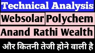 Technical Analysis ! Websolar Share ! Polychem Share ! Anand Rathi Wealth Share !