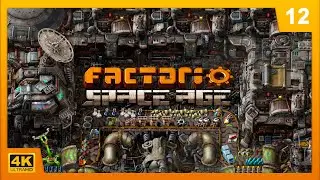 FACTORIO SPACE AGE gameplay espa&ntilde;ol #12 | PRIMER COHETE LANZADO