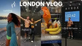ЛОНДОНСКИЙ ВИДЕОБЛОГ | hyrox !!! Разминочный забег, углеводная загрузка