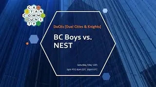 Catan: Cities and Knights 2v2 Tournament Knockout Match Part 1