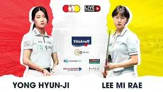 Nữ cơ thủ PBA:Yong Hyun-Ji - Lee Mirae vs HOÀNG VŨ.  Billards Carom 3 C