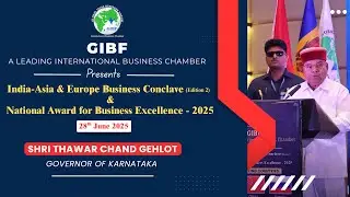 GIBF-India-Asia & Europe Conclave 2025 | GIBF Grand Event #conclave2025 #trendingvideo