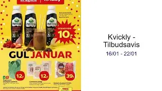 Kvickly - Tilbudsavis 16/01 - 22/01