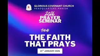 LIVE | PRAYER SEMINAR | DAY 1 | 2101/2026