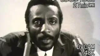 Dick Gregory 20 days into his fast 1967 (My Production)