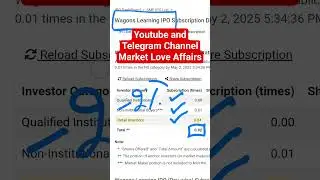 Wagons Learning SME IPO - 1st Day Subscription Status + GMP #WAGONSIPO #WAGONSLEARNINGIPO