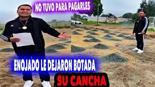 Jose Torres N0 Le ALCANZ0 Para PagarIes A Sus TRABAJAD0RES De La Cancha SlN Los Muebles De Ingeniero