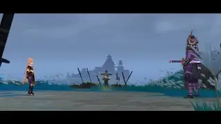 Genshin Impact - Nameless Samurai Entering Battle Cutscene