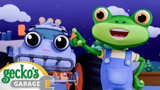 Crazy Monster Truck Crashes 🚚💥 | Gecko's Garage | Cars, Trucks & Vehicles Cartoon | Moonbug Kids