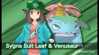 Pok&eacute;mon Masters EX: Sygna Suit Leaf & Venusaur