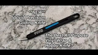**NEW VVivid Precision Knife** | Product Overview | New Best Vinyl Wrap & Hobby Utility Knife?