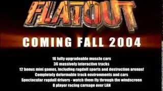 FlatOut 1 Trailer (Pc)