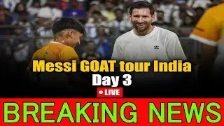 Lionel Messi Day 3 GOAT tour schedule:Check Argentine legend's itinerary for final day of his India