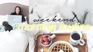 a very relaxed morning routine
