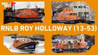 Arklow RNLI Welcome Their New Shannon Class Lifeboat - RNLB Roy Holloway (13-53) | Kinsella Media