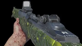 BO3 Zombies: MX Garand pack-a-punched (Leng's Ping Beast) gameplay #cod