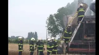 incendie moissoneuse bateuse orchies