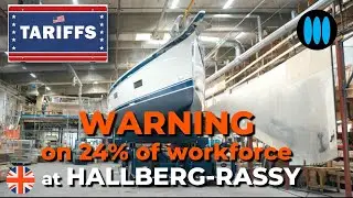 US Tariffs - WARNING on 24% of the workforce, at HALLBERG-RASSY shipyard