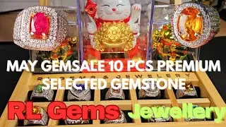 Promosi Di May Gemsale !💎10 pcs Premium Selected Gemstones di RL Gems&Jewellery Hrg Enak2 Terjangkau