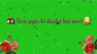 Romantic Whatsapp Status video | Green Screen | Chroma key whatsapp status effect 2018
