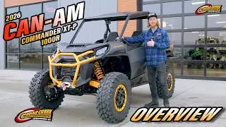 Overview | 2026 Can Am Commander XT P 1000R