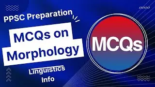 MCQS on Morphology