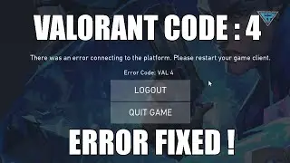 How to Solve Valorant Error Code 4 Your display name is invalid