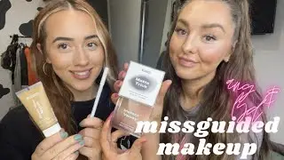 TESTING *NEW* MISSGUIDED MAKEUP | angel & lydia