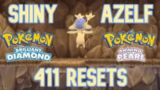 LIVE Shiny Azelf in Pokemon Shining Pearl in 411 Resets