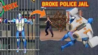 New SECRET TRICK to Break Police Jail | Rope Hero Vice Town | Gammer Pandey