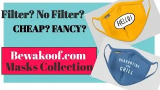 Cheapest stylish mask from bewakoof.com