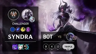 Syndra Bot vs Kai'Sa - EUW Challenger Patch 10.18