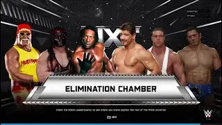 Elimination Chamber Full Match w/ Legends & Chaos (WWE 2K25)