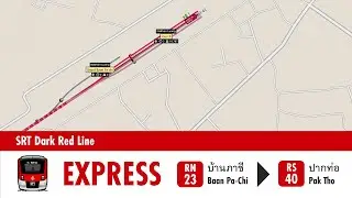 NIMBY Rails: SRT Dark Red Line (Baan Pa Chi - Pak Tho)