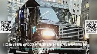 Luxury VIP New York City Intercity Group Transfer by Sprinter, Mini or Coach Bus