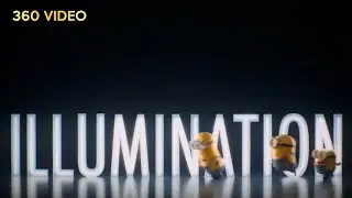 2 Illumination logos - Illumination and Minions Brain Blast - 360/VR